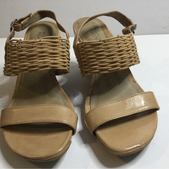 Beige Woven Strap Sandals - Picture 1 of 8